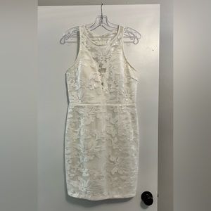 White Sequin Dress